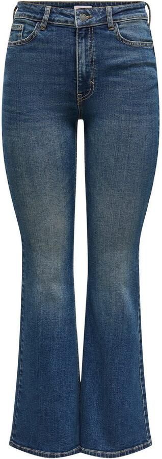 JDY 5-pocket jeans KATHY HW FLARED JEANS DNM NOOS met uitlopende pijp in flared look - Foto 7