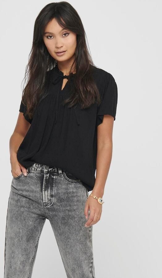 JDY Blouse met korte mouwen LIMA LIFE S S TOP WVN NOOS - Foto 6