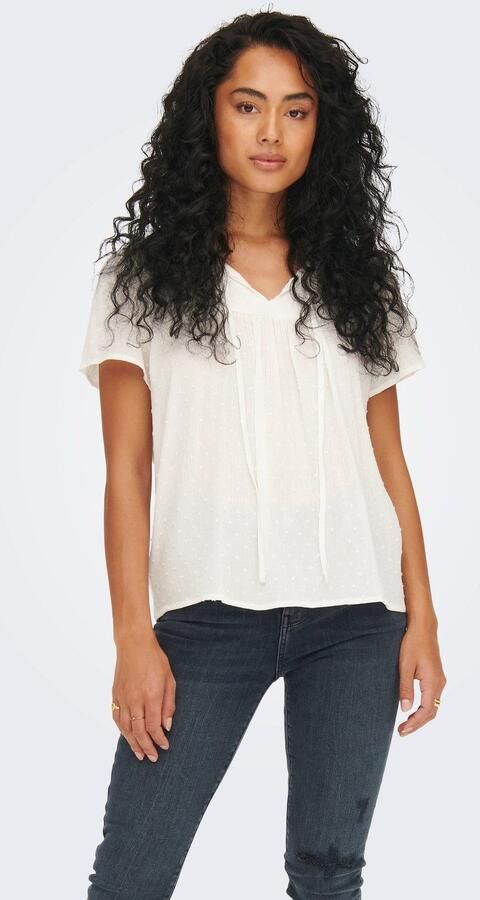 JDY Blouse met korte mouwen LIMA LIFE S S TOP WVN NOOS - Foto 5