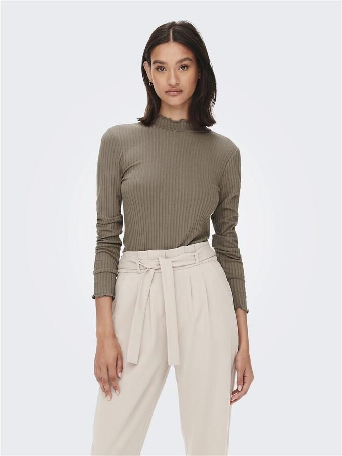 JDY Blouse met lange mouwen FRANSISKA L S HIGHNECK TOP JRS NOOS - Foto 5