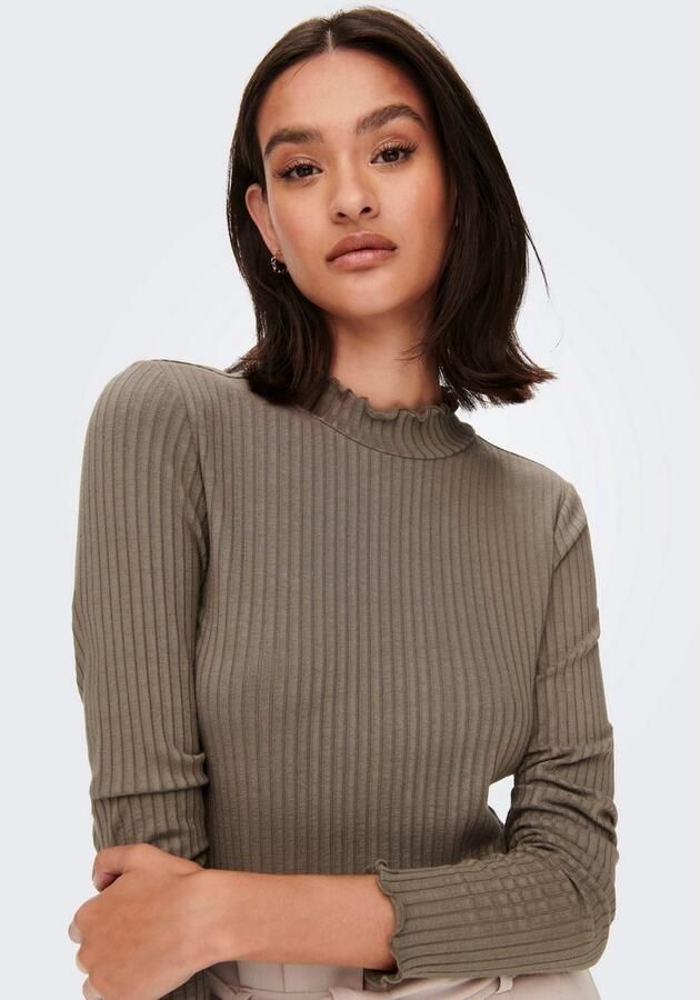 JDY Blouse met lange mouwen FRANSISKA L S HIGHNECK TOP JRS NOOS - Foto 4