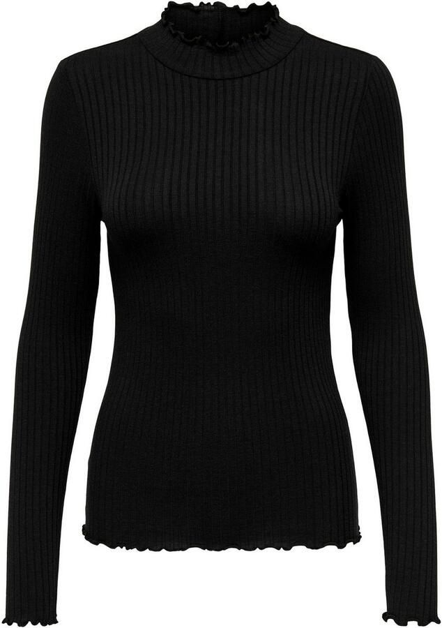 JDY Blouse met lange mouwen FRANSISKA L S HIGHNECK TOP JRS NOOS - Foto 5