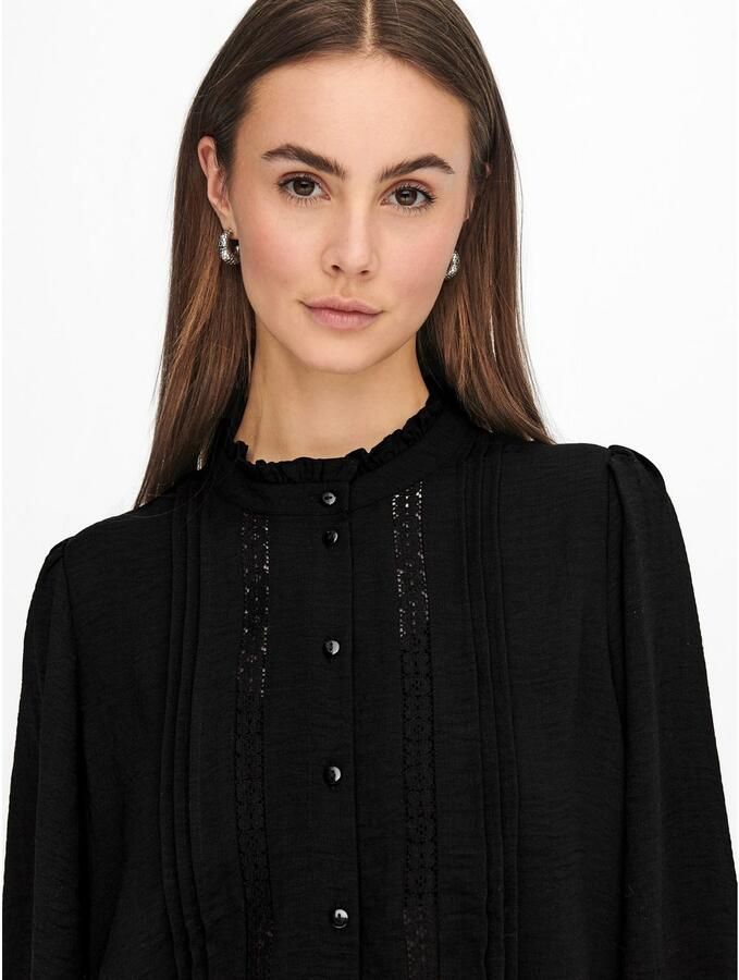 JDY Blouse met ruches ELLIS L S LACE SHIRT WVN NOOS - Foto 1
