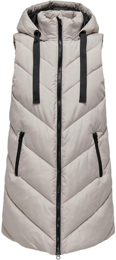 JDY Skylar Padded Hooded Waistcoat Bodywarmer Dames - Foto 7