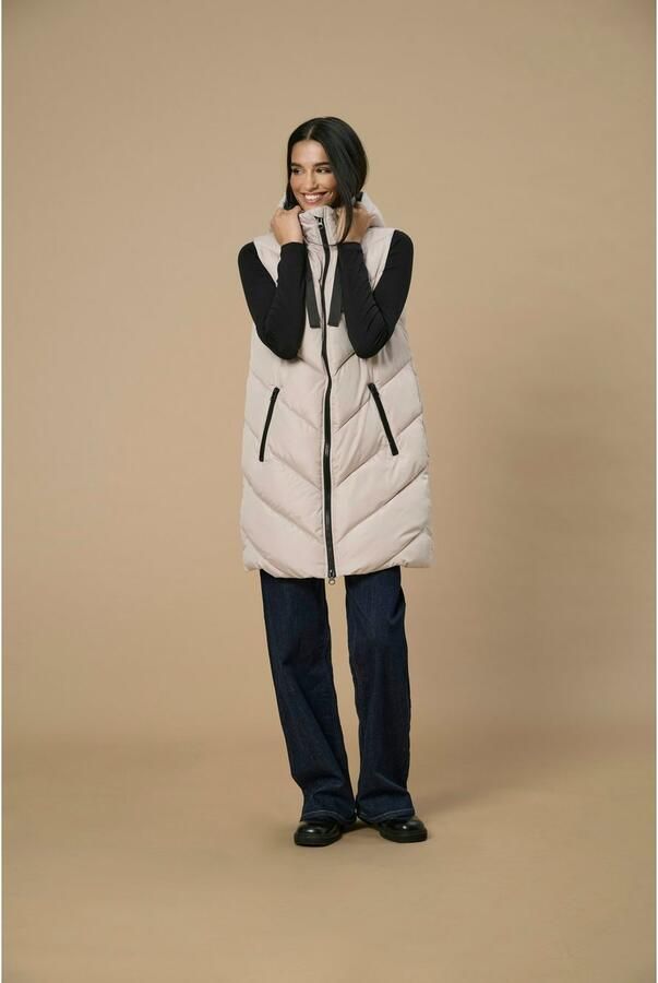 JDY Skylar Padded Hooded Waistcoat Bodywarmer Dames - Foto 5