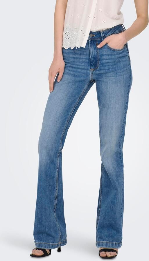 Jacqueline de Yong Flared Vaquero Jeans voor Dames Blue Dames - Foto 5