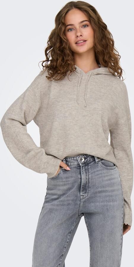 JDY Capuchontrui RUE LIFE L S SHORT HOOD PUL KNT NOOS - Foto 6