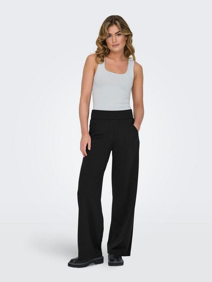 JDY Comfortbroek LOUISVILLE CATIA WIDE PANT JRS NOOS Zomerbroek achter met elastische boord - Foto 8