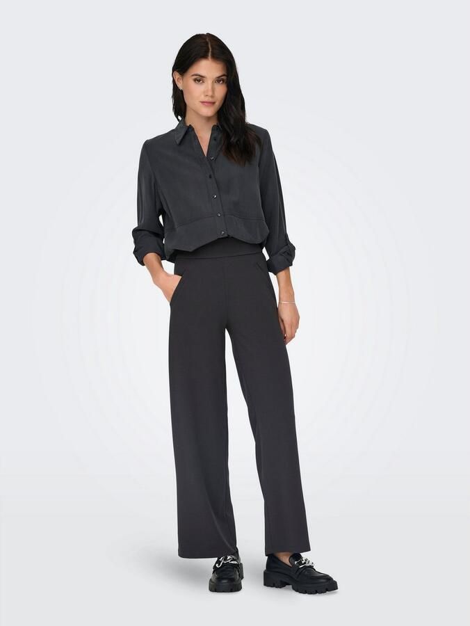 JDY Comfortbroek LOUISVILLE CATIA WIDE PANT JRS NOOS Zomerbroek achter met elastische boord - Foto 2