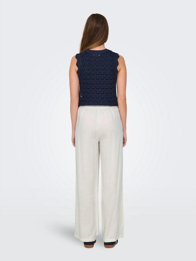 JDY Comfortbroek SAY LINEN HW WIDE PANT WVN NOOS - Foto 2