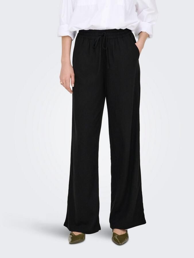 JDY Comfortbroek SAY LINEN HW WIDE PANT WVN NOOS - Foto 6