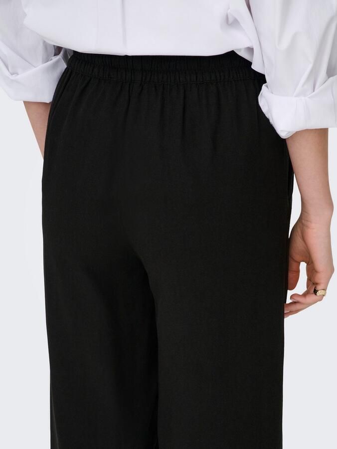 JDY Comfortbroek SAY LINEN HW WIDE PANT WVN NOOS - Foto 7