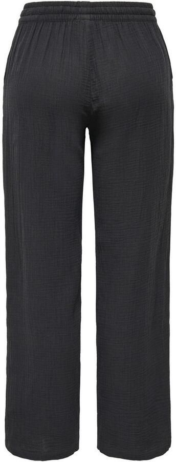 JDY wide leg regular waist casual broek antraciet - Foto 8