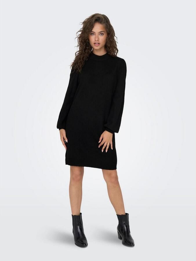 JDY Gebreide jurk RUE LIFE L S HIGH NECK DRESS KNT NOOS - Foto 5