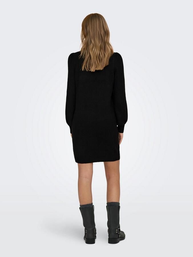JDY Gebreide jurk RUE LIFE L S HIGH NECK DRESS KNT NOOS - Foto 7