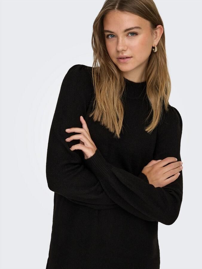 JDY Gebreide jurk RUE LIFE L S HIGH NECK DRESS KNT NOOS - Foto 8