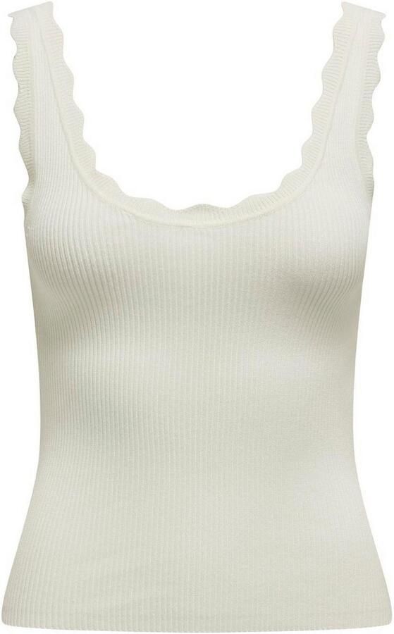 JDY Gebreide top NANNA S L SCALLOP EDGE TOP KNT NOOS - Foto 5