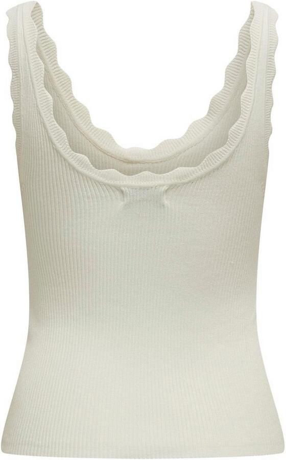 JDY Gebreide top NANNA S L SCALLOP EDGE TOP KNT NOOS - Foto 4