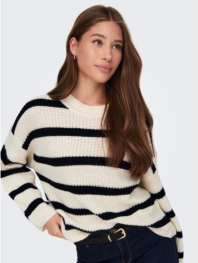 Jacqueline de Yong Crème Acryl Gebreide Kleding Herfst Winter Collectie Multicolor Dames - Foto 19