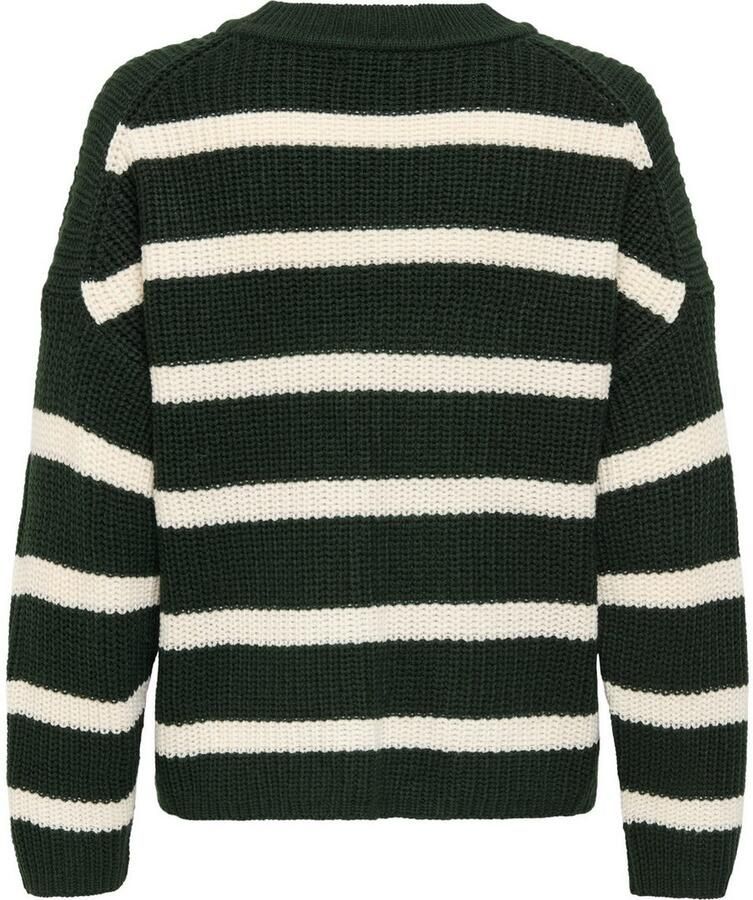 JDY Gebreide trui JUSTY L S STRIPE PULLOVER KNT NOOS - Foto 8