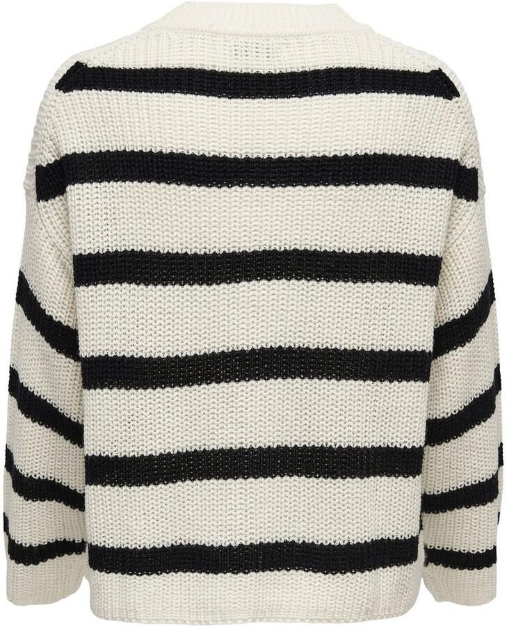 Jacqueline de Yong Crème Acryl Gebreide Kleding Herfst Winter Collectie Multicolor Dames - Foto 5