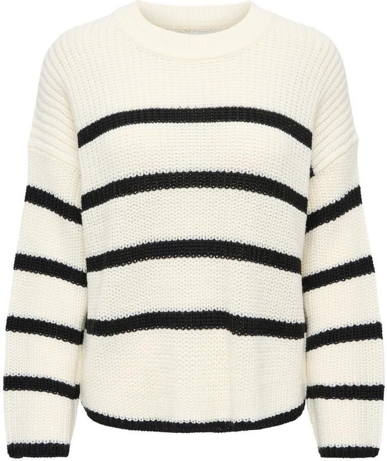 Jacqueline de Yong Crème Acryl Gebreide Kleding Herfst Winter Collectie Multicolor Dames - Foto 4