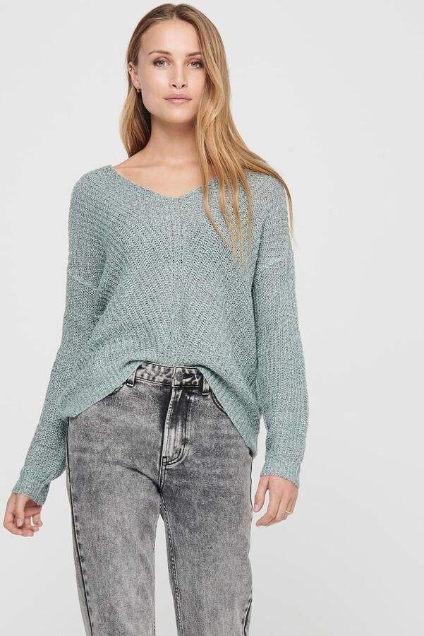 JDY Gebreide trui NEW MEGAN L S PULLOVER KNT NOOS - Foto 8