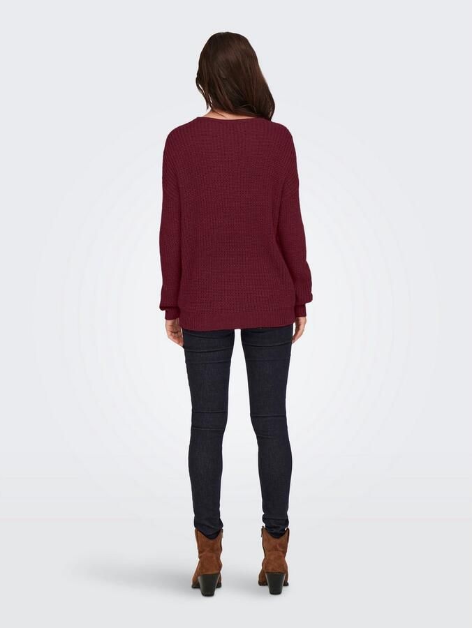 JDY Gebreide trui NEW MEGAN L S PULLOVER KNT NOOS - Foto 4