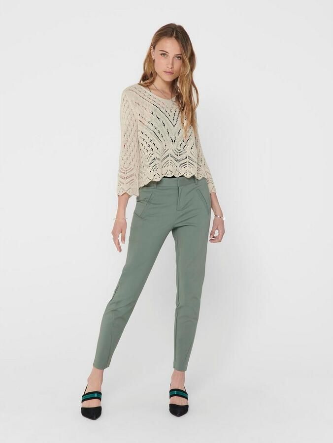 JDY Gebreide trui NEW SUN 3 4 CROPPED PULLOVER KNT NOOS - Foto 4