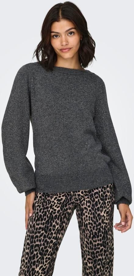 Jacqueline de Yong Glitter Kraag Ketting voor Vrouwen Gray Dames - Foto 7