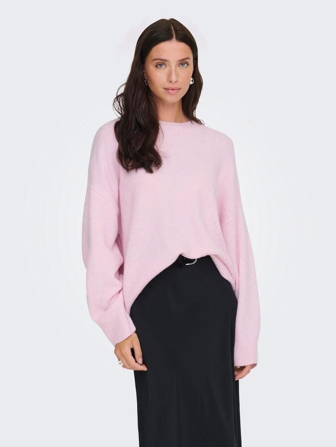 JDY Gebreide trui SONJA L S O-NECK PULLOVER KNT NOOS - Foto 2