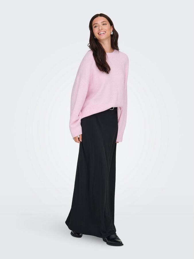 JDY Gebreide trui SONJA L S O-NECK PULLOVER KNT NOOS - Foto 4