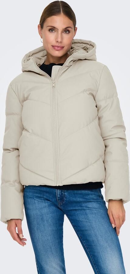 JDY Gewatteerde jas ARNHEM WATER REP SHORT PUFFA OTW NOOS - Foto 4