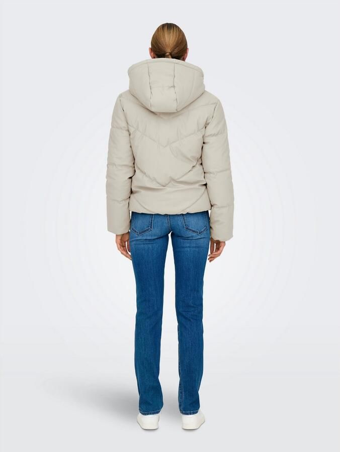 JDY Gewatteerde jas ARNHEM WATER REP SHORT PUFFA OTW NOOS