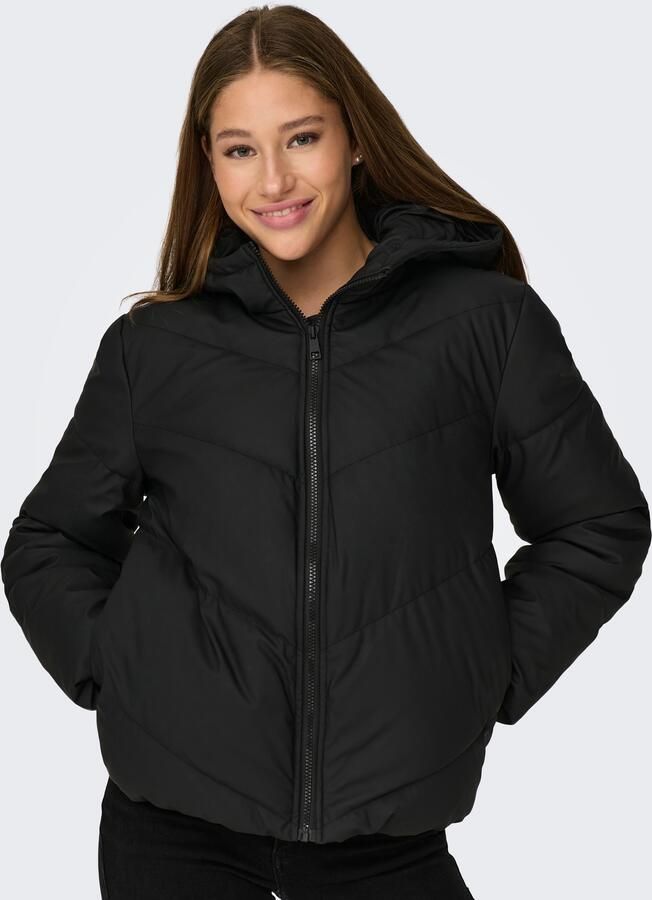 JDY Gewatteerde jas ARNHEM WATER REP SHORT PUFFA OTW NOOS - Foto 4