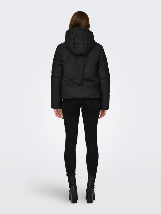 JDY Gewatteerde jas ARNHEM WATER REP SHORT PUFFA OTW NOOS - Foto 3