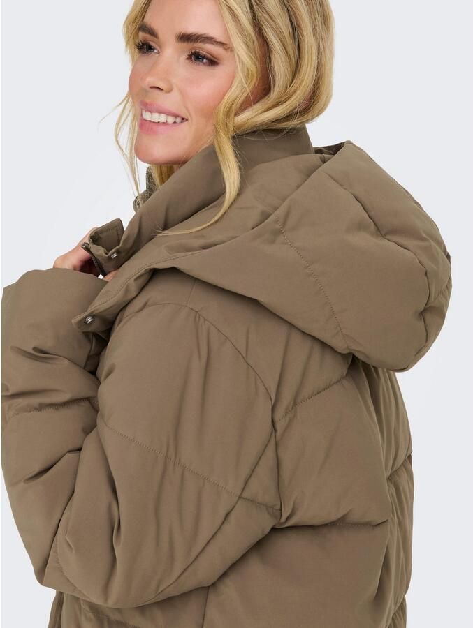 JDY Gewatteerde jas MAJA LONG PADDED JACKET OTW YFM NOOS