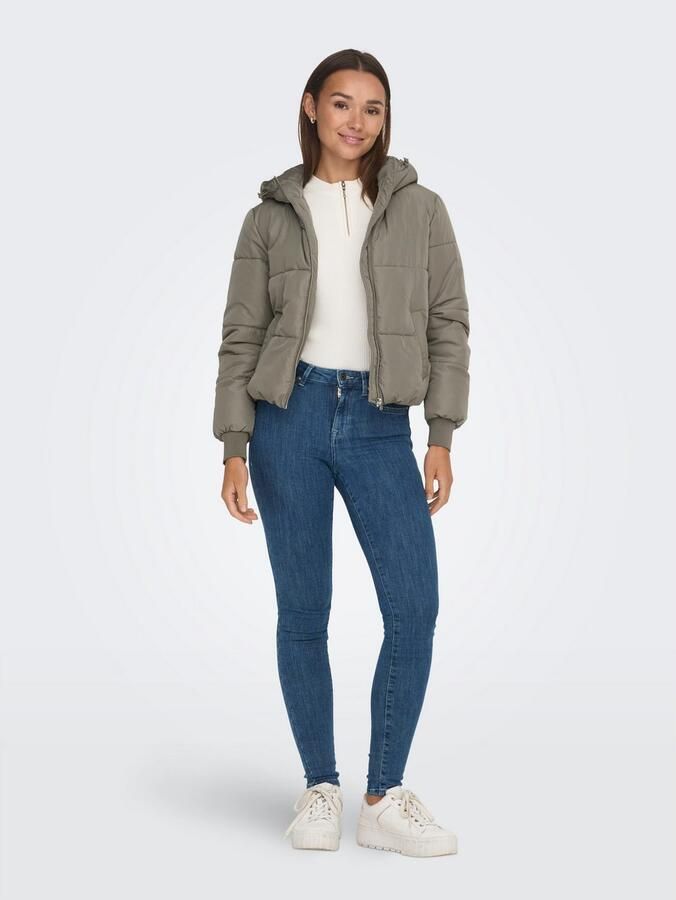 JDY Gewatteerde jas NEWERICA LIFE SHORT HOOD JKT OTW NOOS - Foto 3