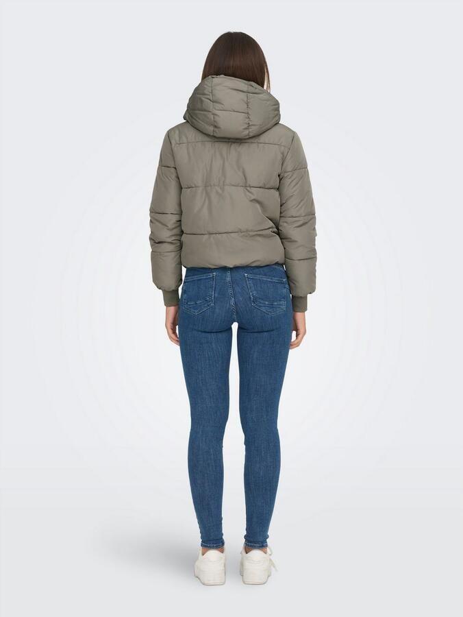 JDY Gewatteerde jas NEWERICA LIFE SHORT HOOD JKT OTW NOOS - Foto 4