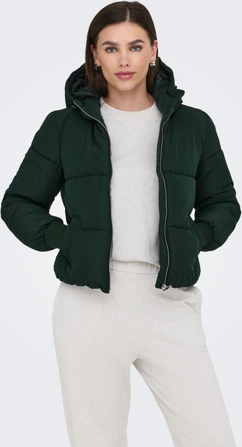 JDY Gewatteerde jas NEWERICA LIFE SHORT HOOD JKT OTW NOOS - Foto 6