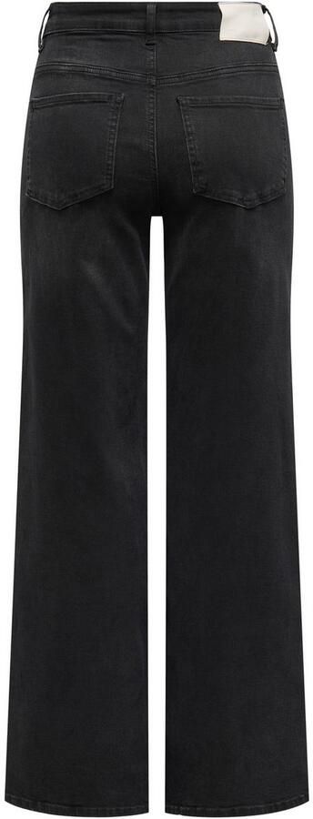 JDY High-waist jeans FELINA-FINA HW WIDE BLK JEANSDNM NOOS - Foto 7