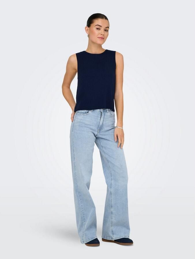 JDY High-waist jeans FELINA-FINA HW WIDE JNS LBD DNM NOOS - Foto 3