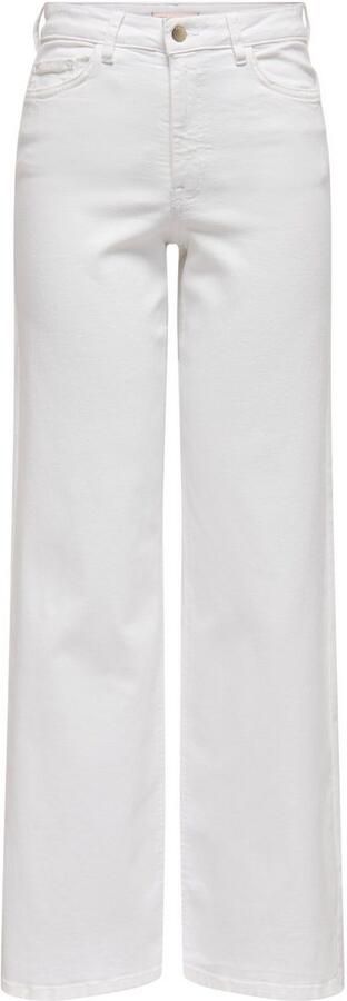 JDY High-waist jeans FELINA-FINA HW WIDE WHITEJNS DNM NOOS - Foto 7