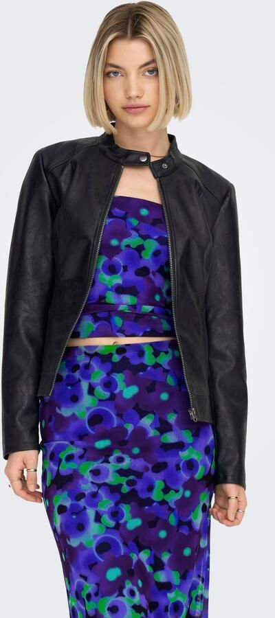 JDY Imitatieleren jack EMILY FAUX LEATHER JACKET OTW NOOS - Foto 7