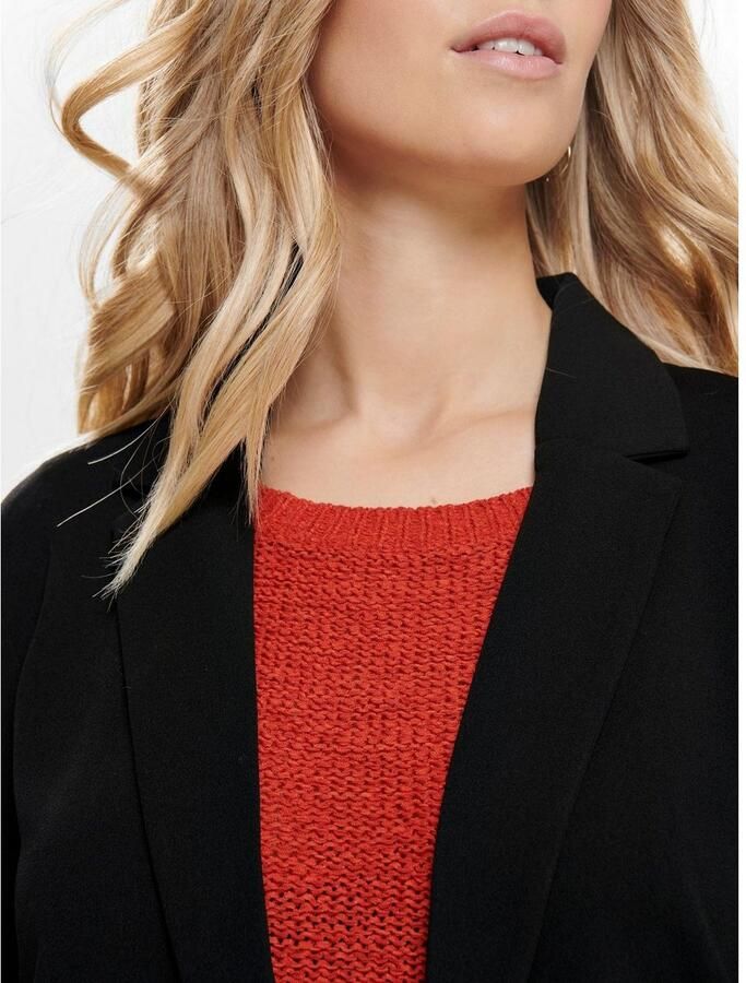 Jacqueline de Yong Korte Mouw Zwarte Blazer ModelOFB Black Dames - Foto 2