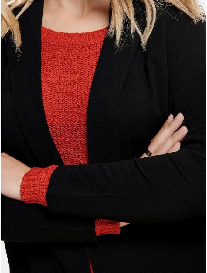 Jacqueline de Yong Korte Mouw Zwarte Blazer ModelOFB Black Dames - Foto 3