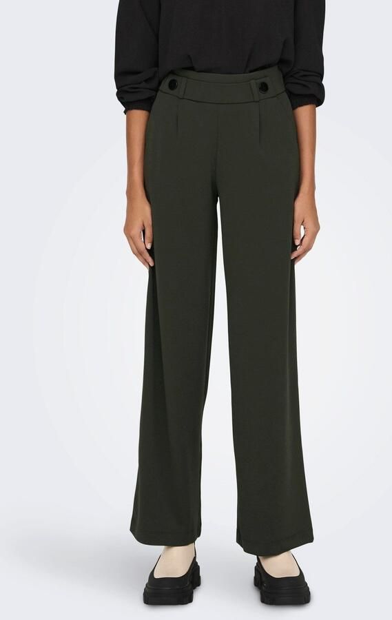 JDY Jerseybroek GEGGO NEW LONG PANT JRS NOOS met decoratieve riem voor op de band - Foto 12