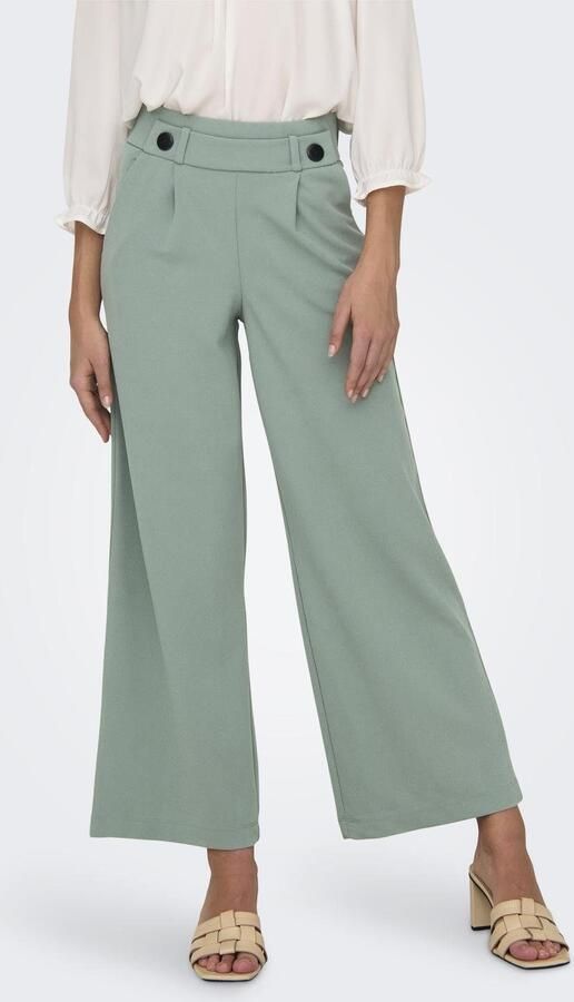JDY Jerseybroek GEGGO NEW LONG PANT JRS NOOS met decoratieve riem voor op de band