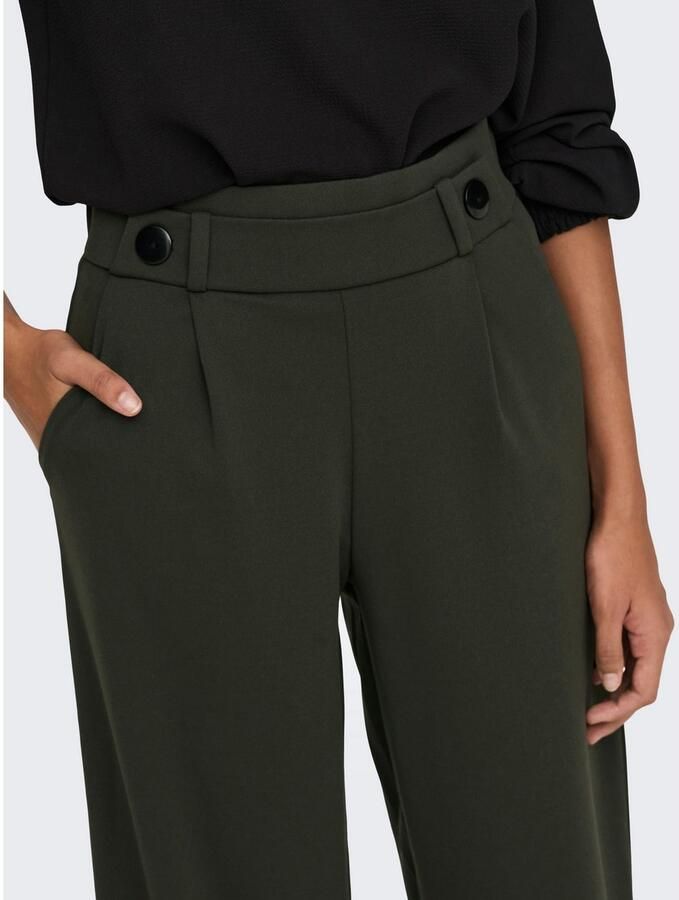 JDY Jerseybroek GEGGO NEW LONG PANT JRS NOOS met decoratieve riem voor op de band - Foto 4