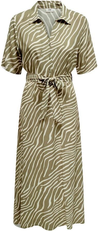 JDY Jurk met overhemdkraag STARSEZEN LIFE 2 4 MIDIDRESS WVN NOOS - Foto 5